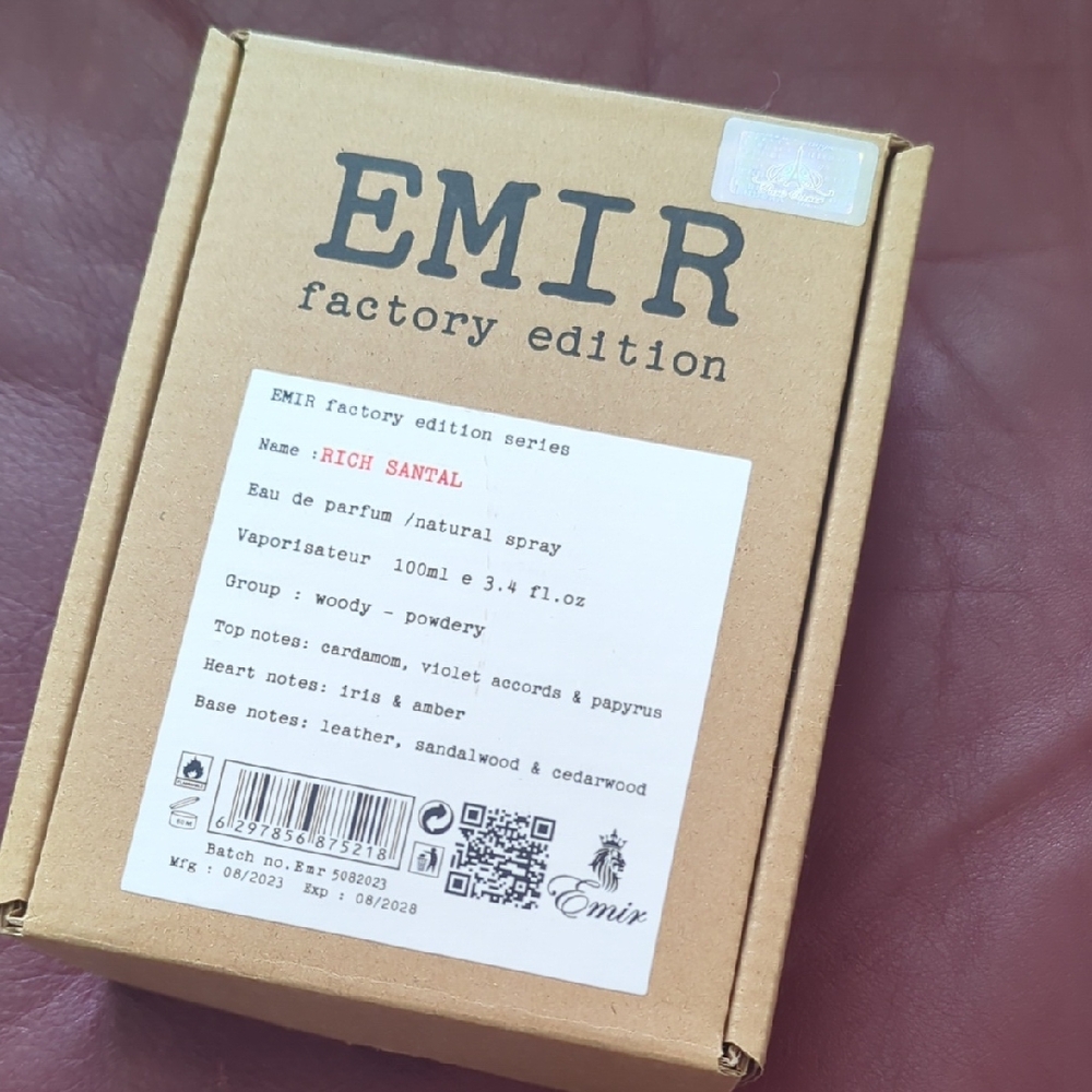 Emir Rich Santal Eau de Parfum